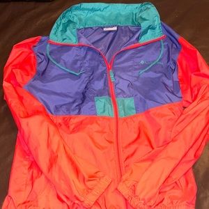 Reflective neon lightweight jacket